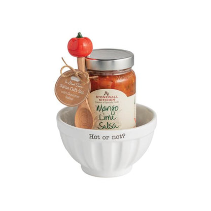 Mud Pie Salsa Bowl Gift Set