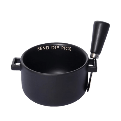 Totalee Gifts "Send Dip Pics" Ceramic Dip Bowl Set | CeCe's Home & Gifts