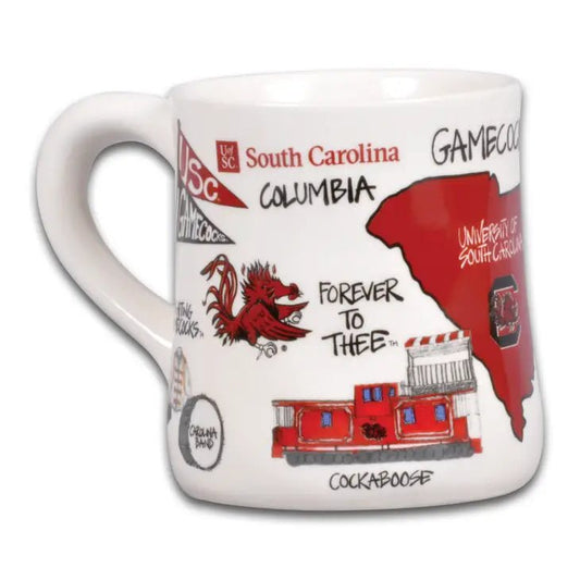 South Carolina Gamecocks Icon Ceramic Mug - CeCe's Home & Gifts