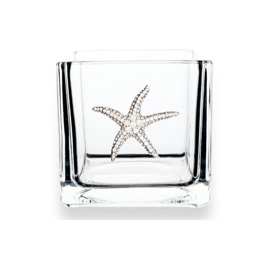 Starfish Jeweled Decorative Glass Bowl - CeCe's Home & Gifts