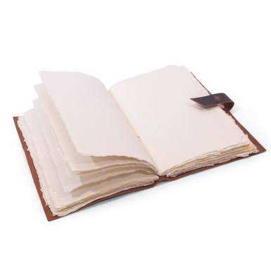Sugarboo & Co. Sugarboo & Co. Scratched Brown Leather Personalized Journal | CeCe's Home & Gifts