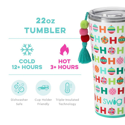 SWIG Life SWIG "HoHoHo" Travel Tumbler (22oz) | CeCe's Home & Gifts