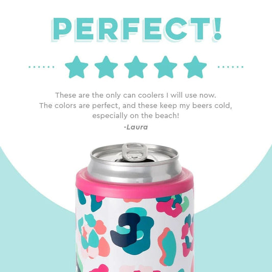 SWIG Life Party Animal Print Slim Can Cooler | SWIG Combo - CeCe's Home & Gifts