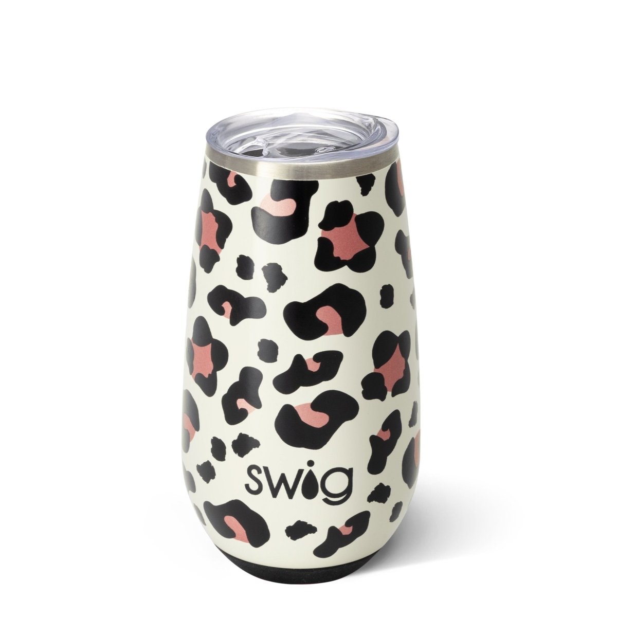 SWIG Luxy Leopard Stemless Flute (6oz) - CeCe's Home & Gifts