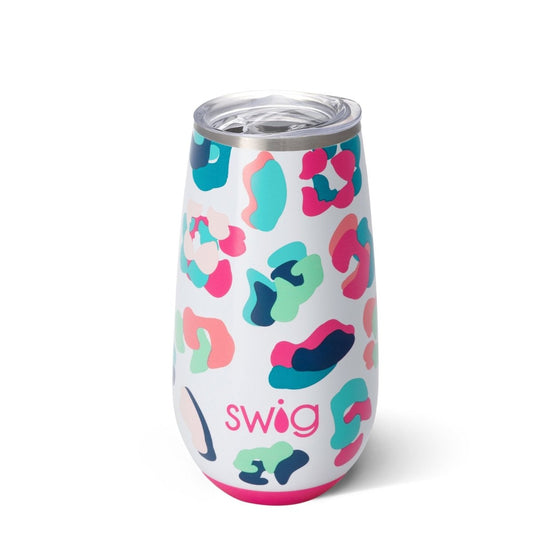 SWIG Luxy Party Animal Stemless Flute (6oz) - CeCe's Home & Gifts
