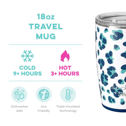 SWIG SCOUT Cool Cat Travel Mug (18oz) - CeCe's Home & Gifts