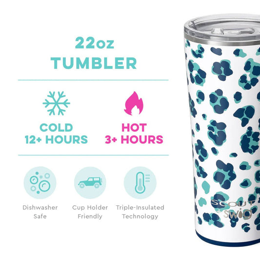 SWIG SCOUT Cool Cat Travel Tumbler (22oz) - CeCe's Home & Gifts