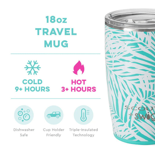 SWIG SCOUT Miami Nice Travel Mug (18oz) - CeCe's Home & Gifts