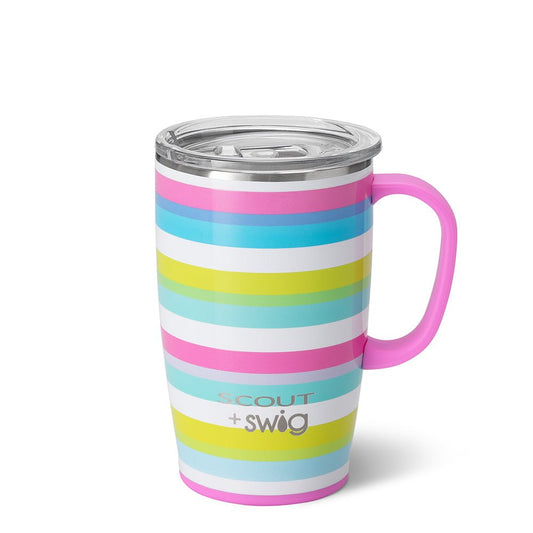 SWIG SCOUT Sweet Tarts Travel Mug (18oz) - CeCe's Home & Gifts
