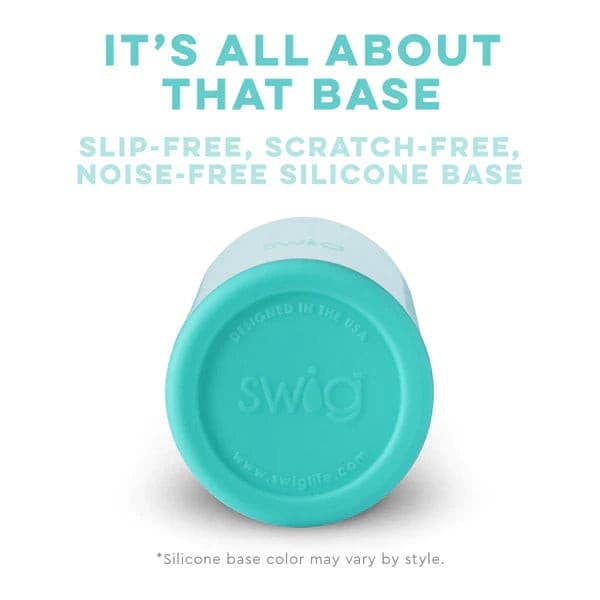 SWIG Life SWIG Shimmer Aquamarine Skinny Can Cooler (12oz) | CeCe's Home & Gifts