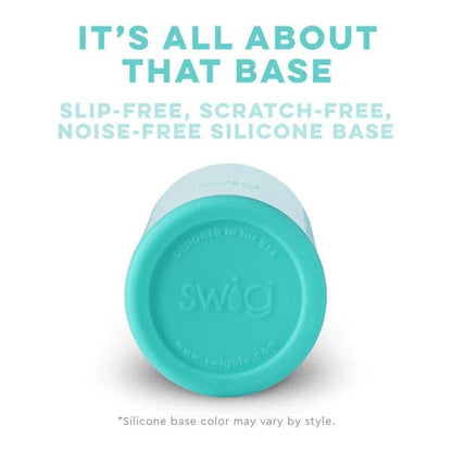 SWIG Life SWIG Shimmer Aquamarine Skinny Can Cooler (12oz) | CeCe's Home & Gifts