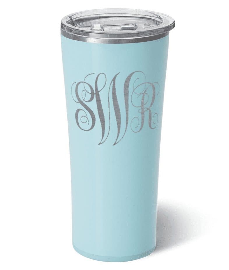 SWIG Shimmer Aquamarine Tumbler (22oz) - CeCe's Home & Gifts