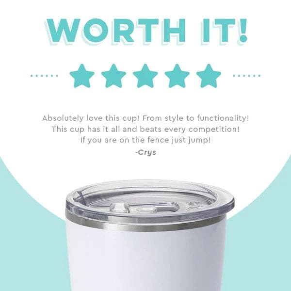SWIG Life SWIG Shimmer Diamond White Insultated Tumbler (22 oz) | CeCe's Home & Gifts