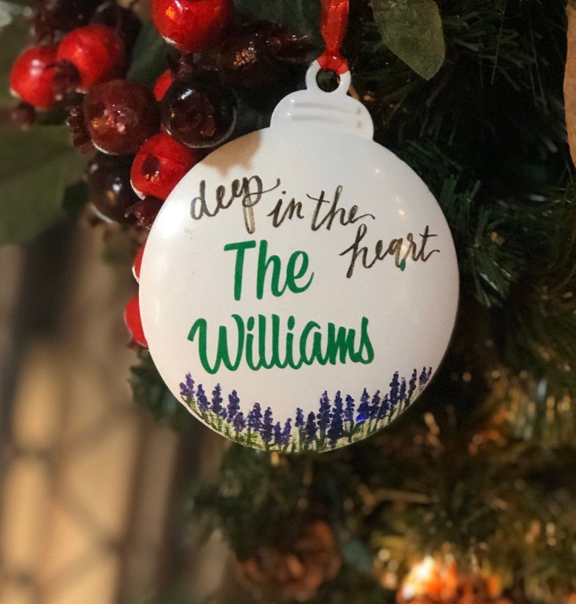 Texas Christmas Ornament - Personalization Available - Hostess Gift - Teacher Appreciation - Christmas Gift, CeCe's Home & Gifts