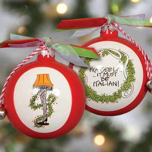 MAGNOLIA LANE "The Christmas Story" Ceramic Ball Ornament | CeCe's Home & Gifts