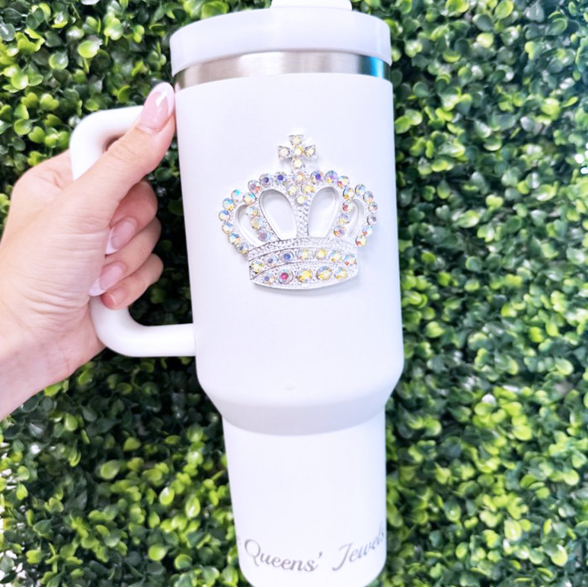 The Queens' Jewels Aurora Borealis Crown Insulated Tumbler - 40oz - CeCe's Home & Gifts