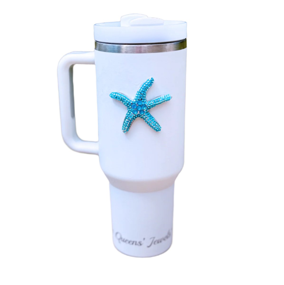 The Queens' Jewels Blue Starfish Insulated Tumbler - 40oz - CeCe's Home & Gifts