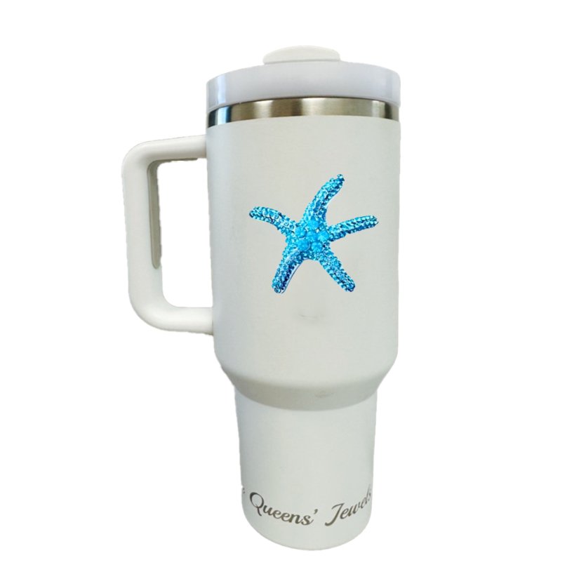 The Queens' Jewels Starfish 40oz Cup - CeCe's Home & Gifts
