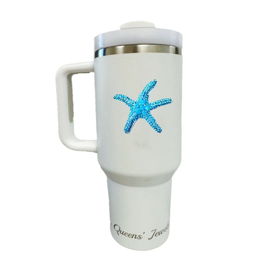 The Queens' Jewels Starfish 40oz Cup - CeCe's Home & Gifts