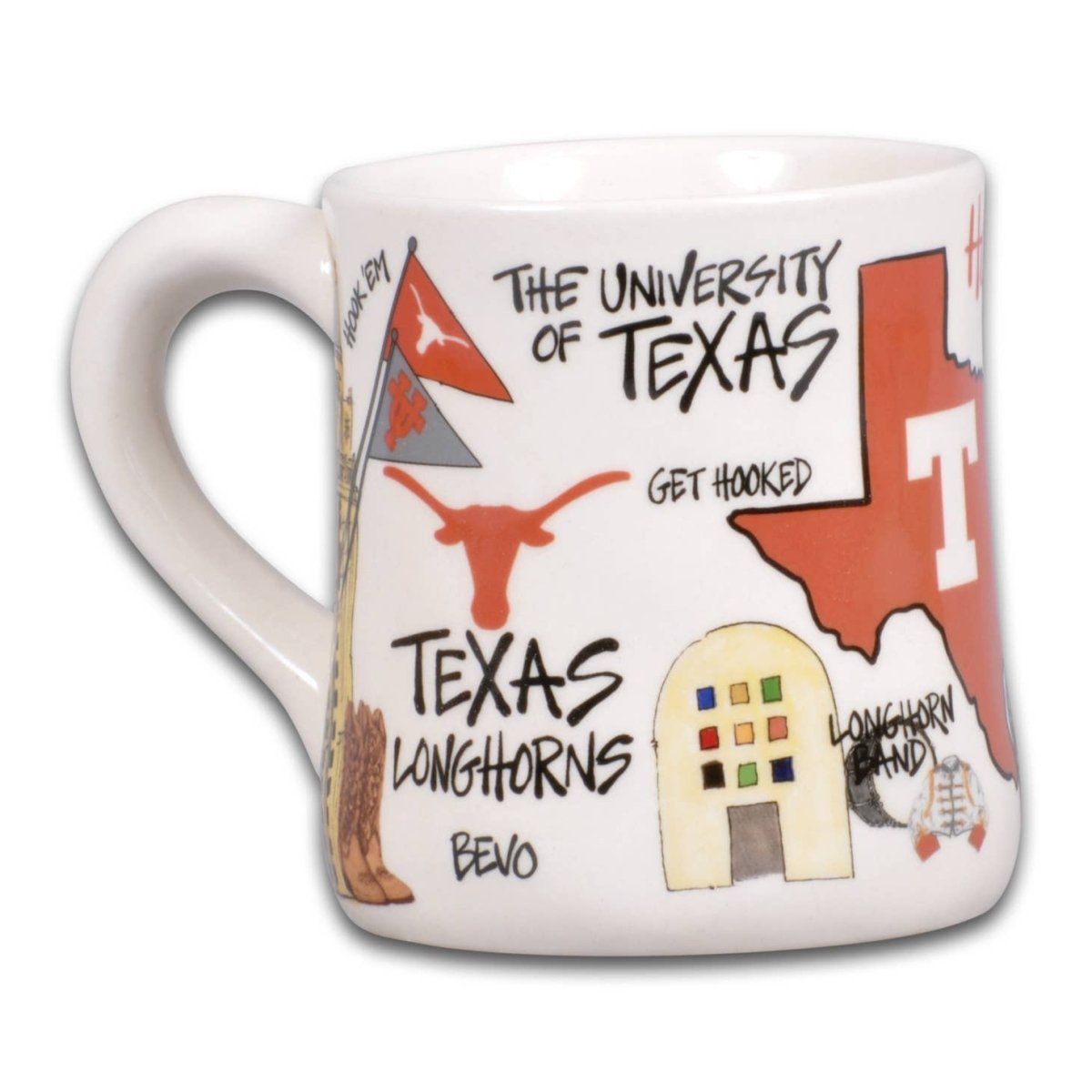 Magnolia Lane The University of Texas Icon Ceramic Mug | CeCe's Home & Gifts
