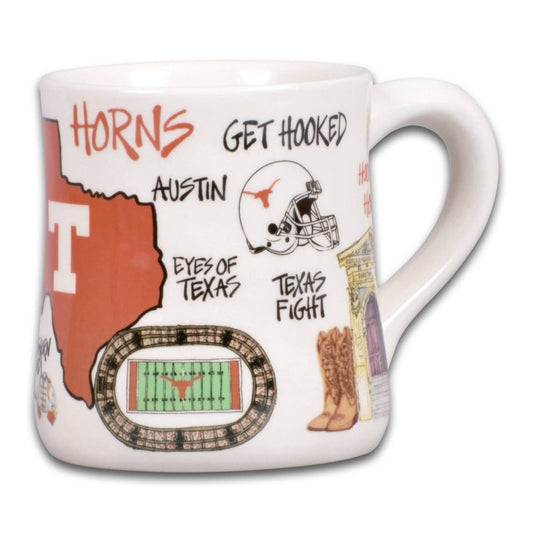 The University of Texas Icon Ceramic Mug - CeCe's Home & Gifts