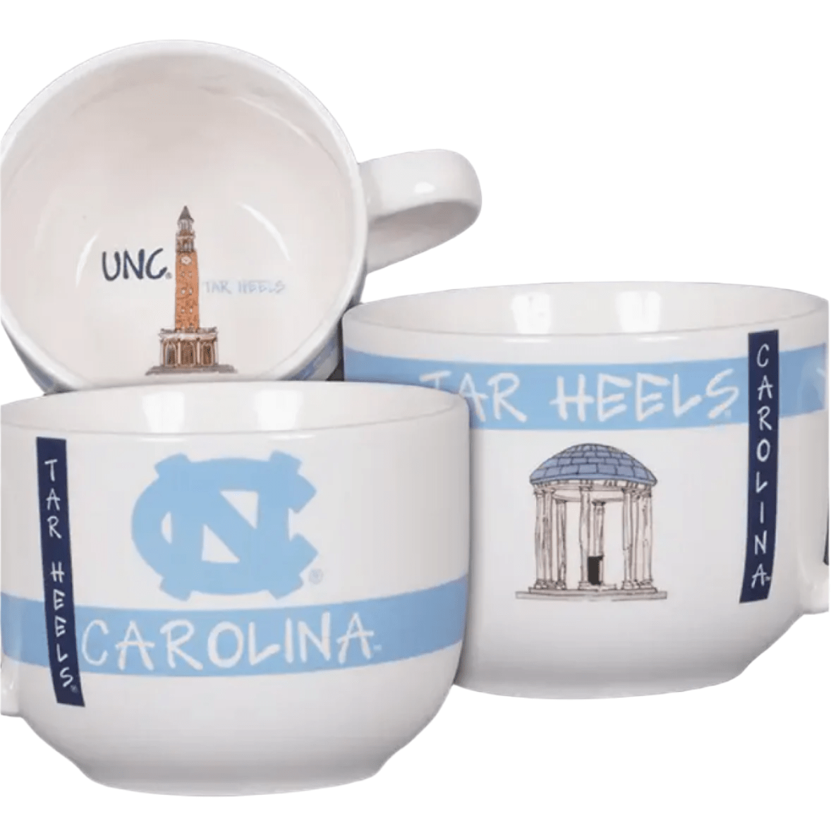 UNC Tar Heels Soup/Cappuccino 16oz Mug - CeCe's Home & Gifts