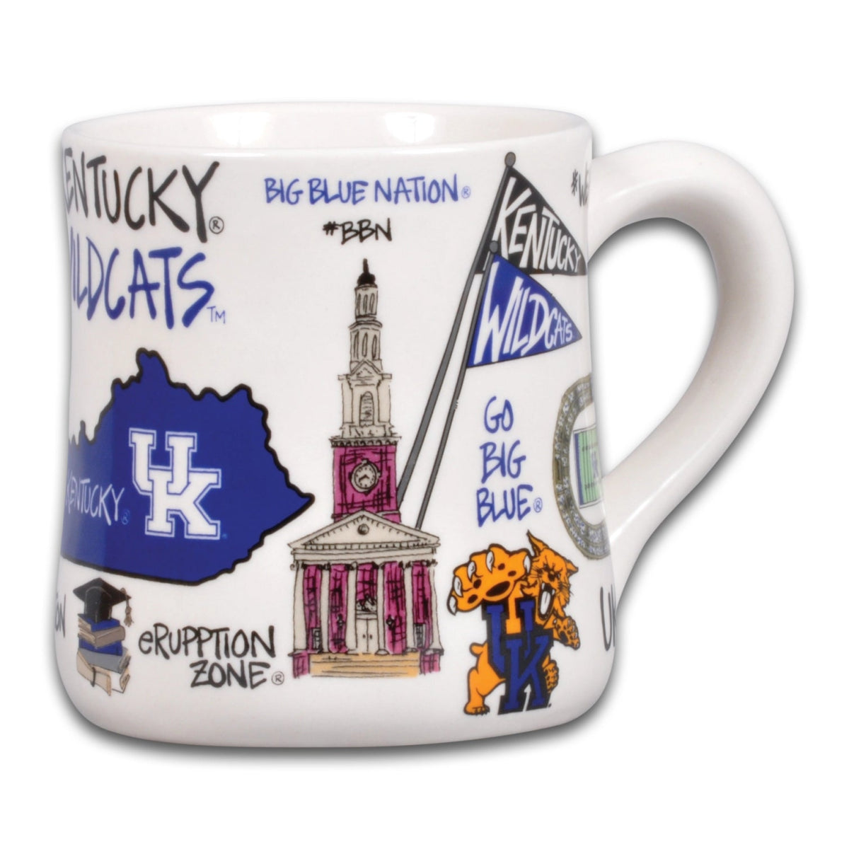 Magnolia Lane University of Kentucky Icon Ceramic Mug | CeCe's Home & Gifts