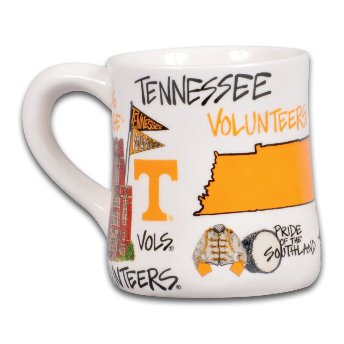 Magnolia Lane University of Tennessee Icon Ceramic Mug | CeCe's Home & Gifts