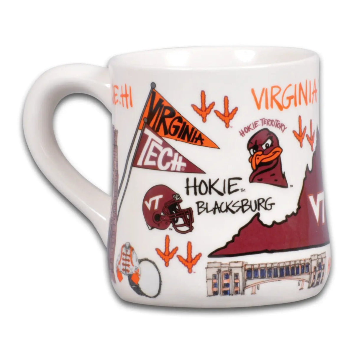 Magnolia Lane Virginia Tech Icon Ceramic Mug | CeCe's Home & Gifts