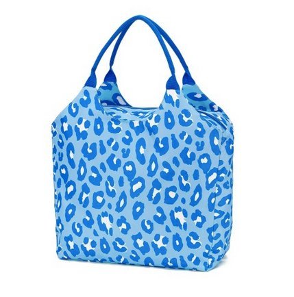 Viv & Lou Cool Leopard Beach Bag | Free Monogram - CeCe's Home & Gifts