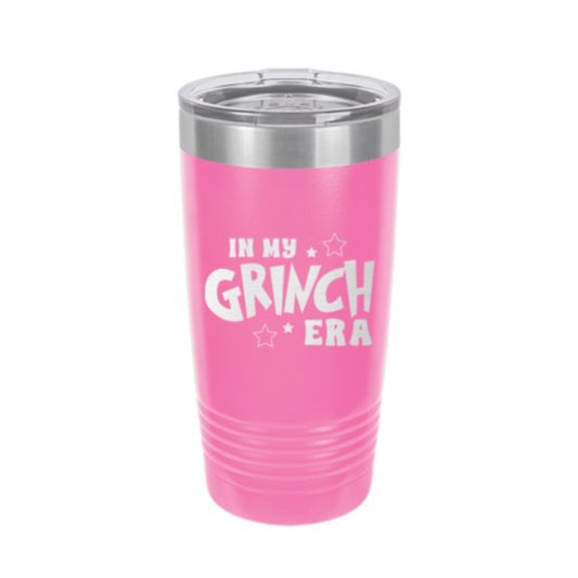 Viv & Lou Drinks "In My Grinch Era" 20oz Tumbler - CeCe's Home & Gifts