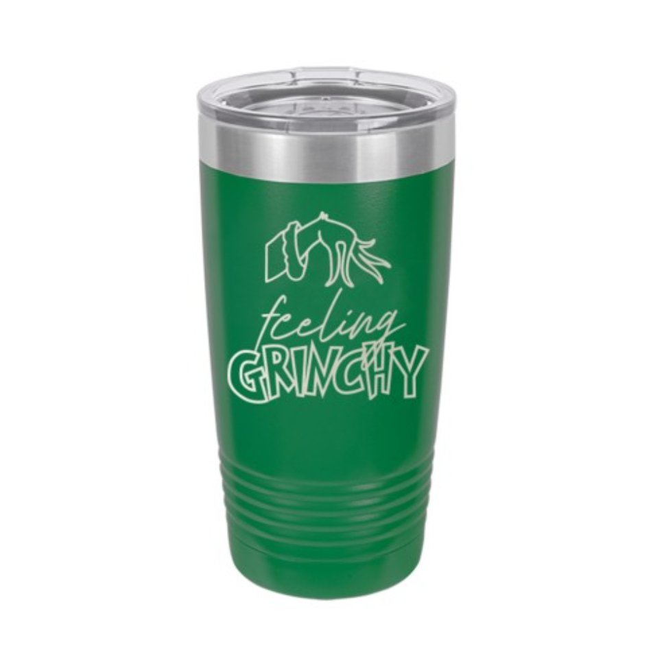 Viv & Lou Viv & Lou Feeling Grinchy Insulated 20oz Tumbler | CeCe's Home & Gifts