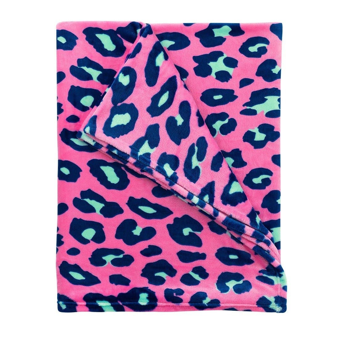 Viv & Lou Viv & Lou Hot Pink Leopard Plush Blanket | Shop CeCe's Home & Gifts | CeCe's Home & Gifts