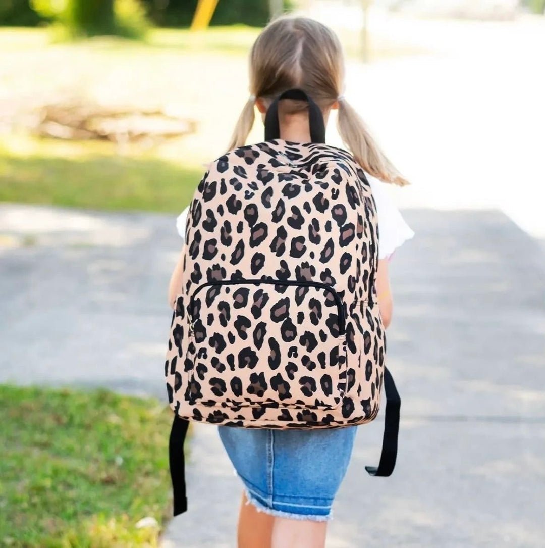 Oh Mint! Viv & Lou Leopard Nylon Backpack | CeCe's Home & Gifts