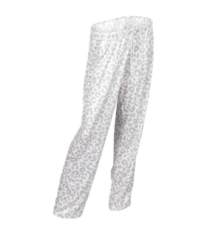 Viv & Lou Natural Leopard PJ Pants - CeCe's Home & Gifts