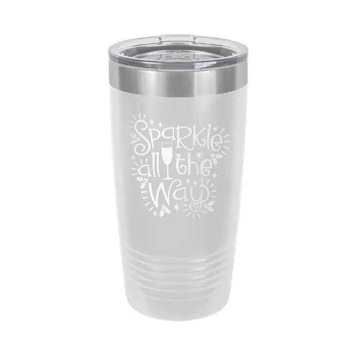 Viv & Lou Viv & Lou Sparkle All the Way Insulated Tumbler 20oz | CeCe's Home & Gifts