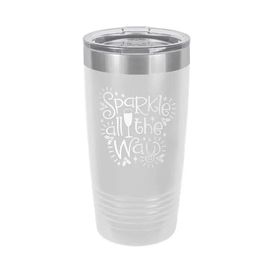 Viv & Lou Viv & Lou Sparkle All the Way Insulated Tumbler 20oz | CeCe's Home & Gifts