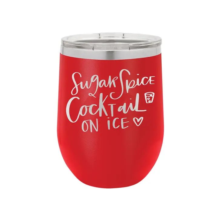 Viv & Lou Viv & Lou Sugar Spice Cocktail on Ice Insulated Tumbler 12oz | CeCe's Home & Gifts