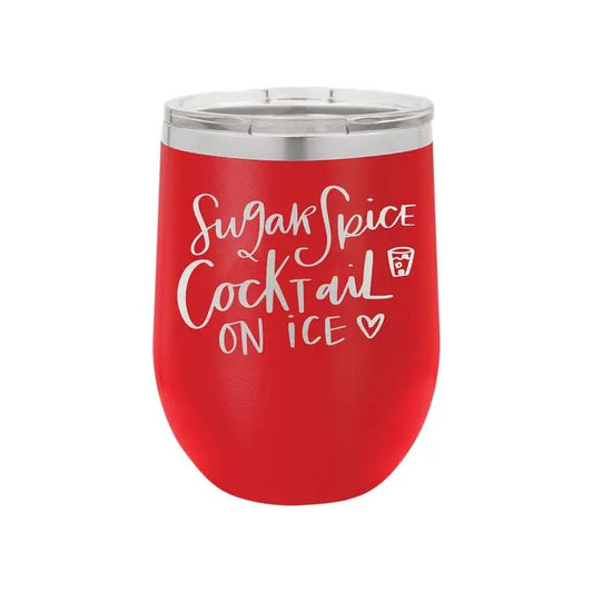 Viv & Lou Viv & Lou Sugar Spice Cocktail on Ice Insulated Tumbler 12oz | CeCe's Home & Gifts