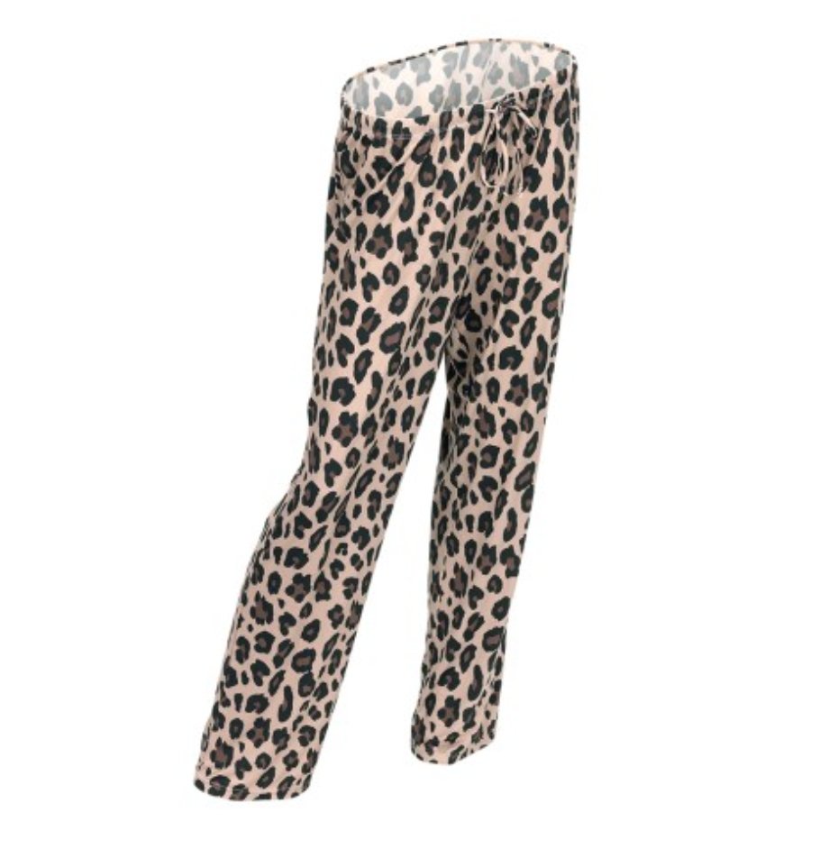 Viv & Lou Wild Side Leopard PJ Pants - CeCe's Home & Gifts