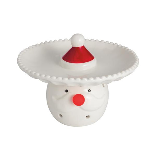 Mud Pie Santa Light-Up Candy Tidbit Pedestal