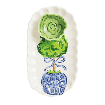 Mud Pie Topiary Tray Tidbit Set