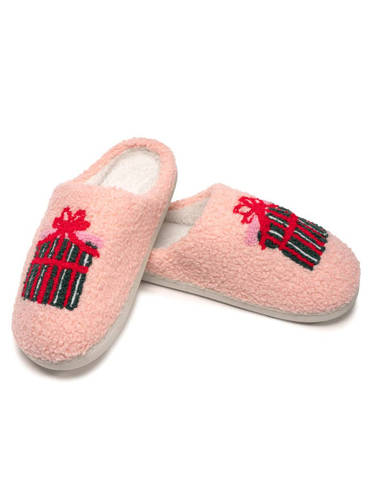 Women's Cozy Present Slippers - CeCe's Home & Gifts