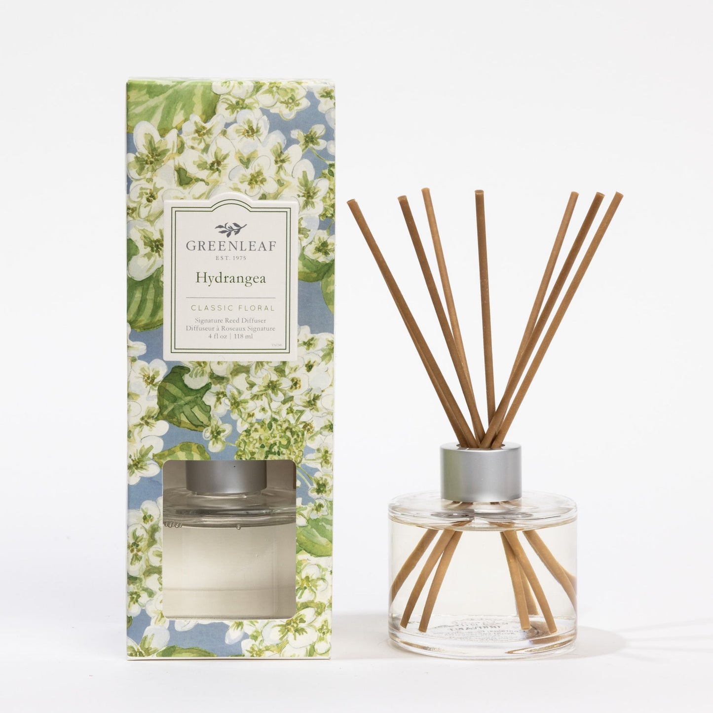 Greenleaf Hydrangea Reed Diffuser