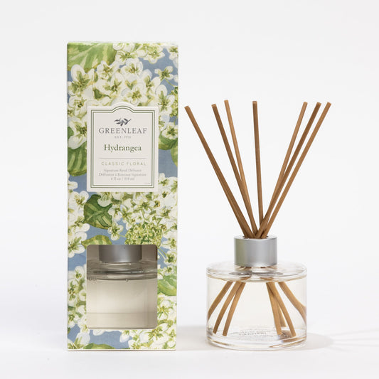 Greenleaf Hydrangea Reed Diffuser