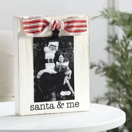 Mud Pie Santa and Me Picture Frame