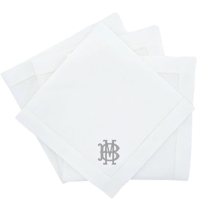 CeCe's Home & Gifts Barrett Monogrammed Linen Dinner Napkin | CeCe's Home & Gifts