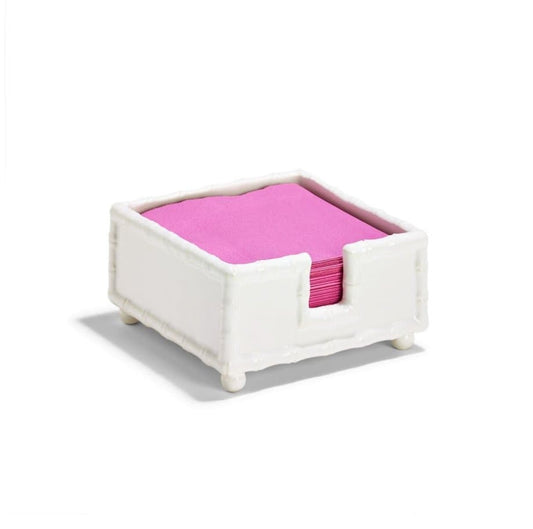 Hampton Bamboo Cocktail Napkin Holder - CeCe's Home & Gifts