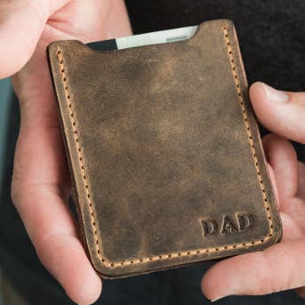 Lifetime Leather Leather Money Clip with Card Holder | CeCe's Home & Gifts