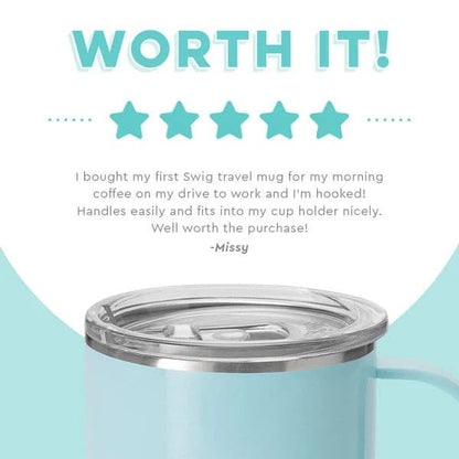SWIG Life SWIG Shimmer of Aquamarine Bridal Mugs (18oz) | CeCe's Home & Gifts
